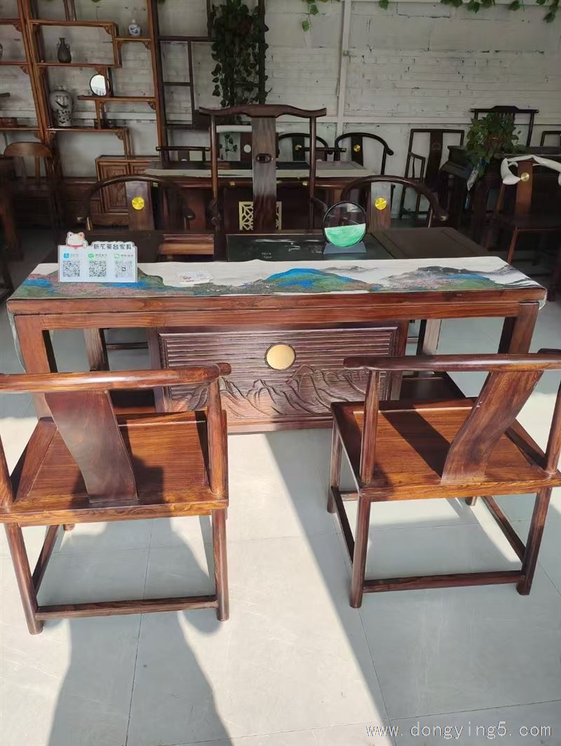 全新實(shí)木茶桌